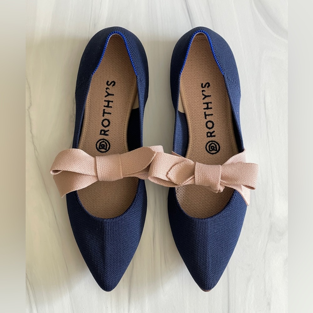 Rothy’s The Mary Jane in Sapphire, size 9.5